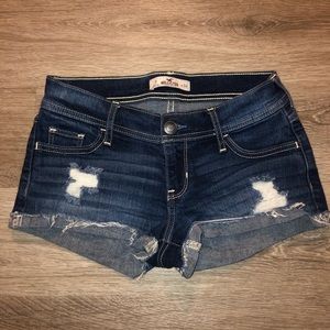 Hollister denim shorts